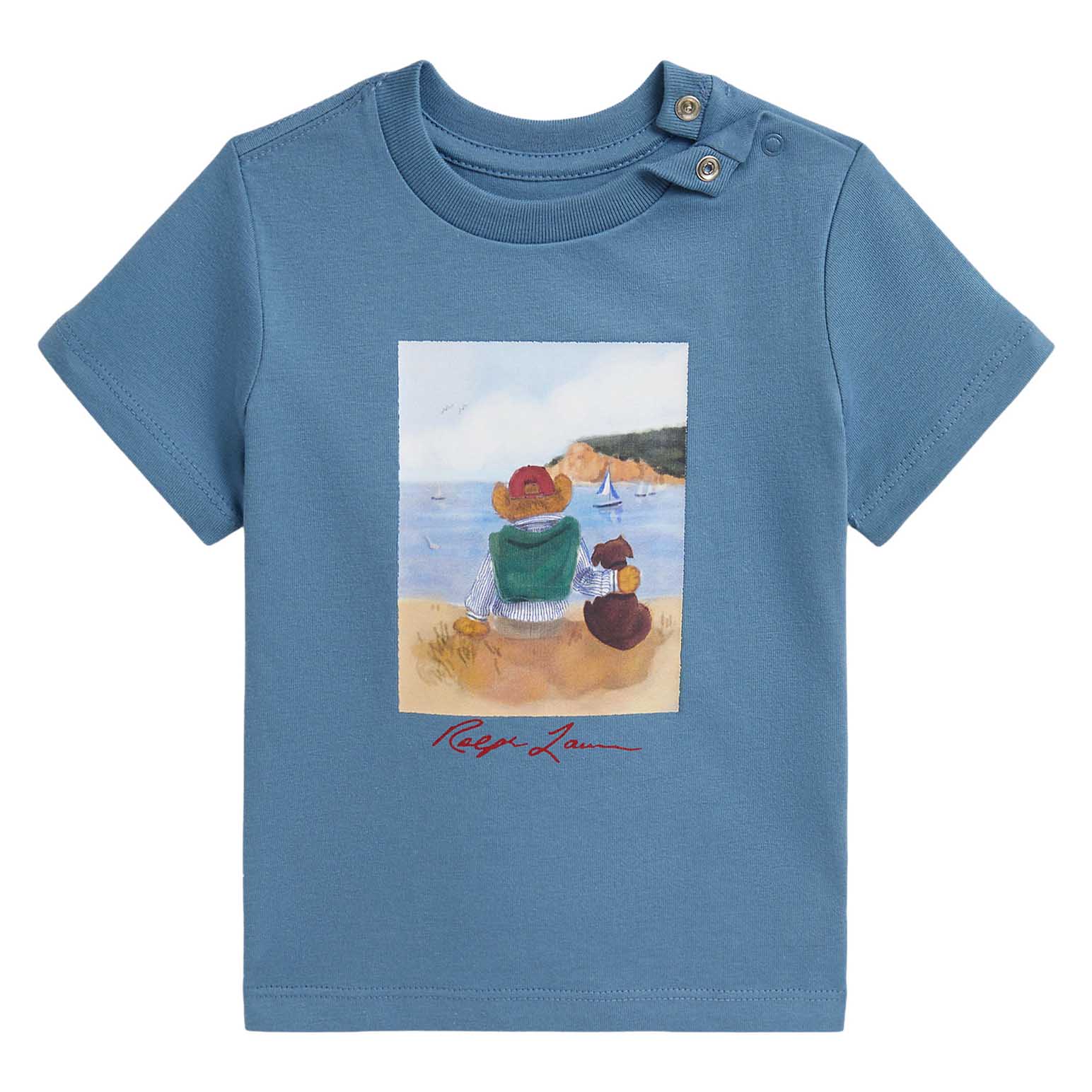 Polo Ralph Lauren Polo Bear Cotton Jersey Tee 3-24M